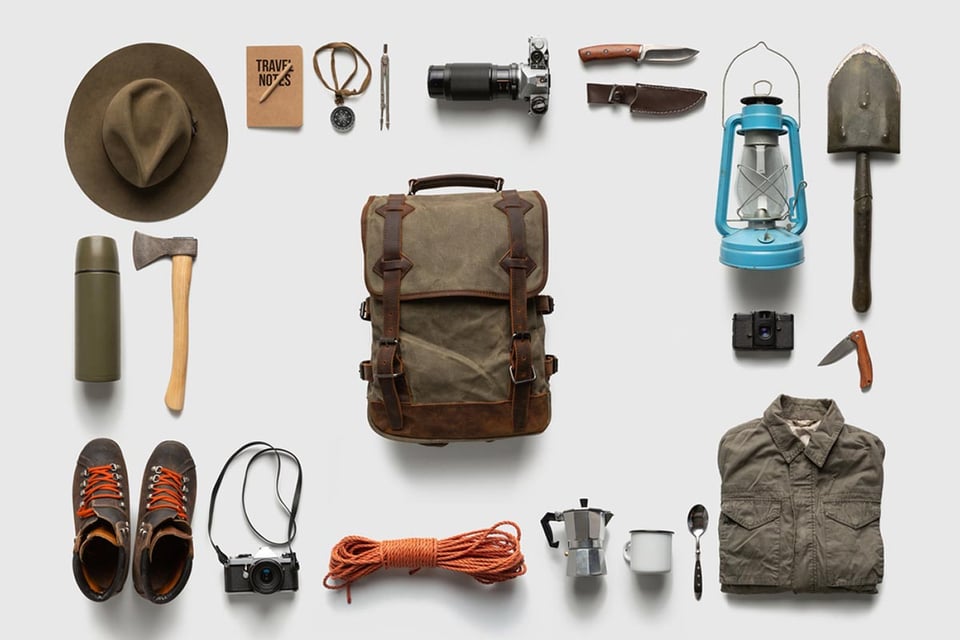 senderismo para principiantes, equipo de senderismo, mochila, herramientas, empacar, paseo