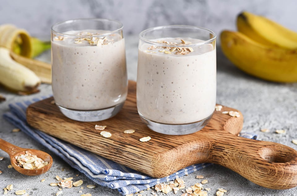 Batido, plátano, avena, desayuno, MundoNOW