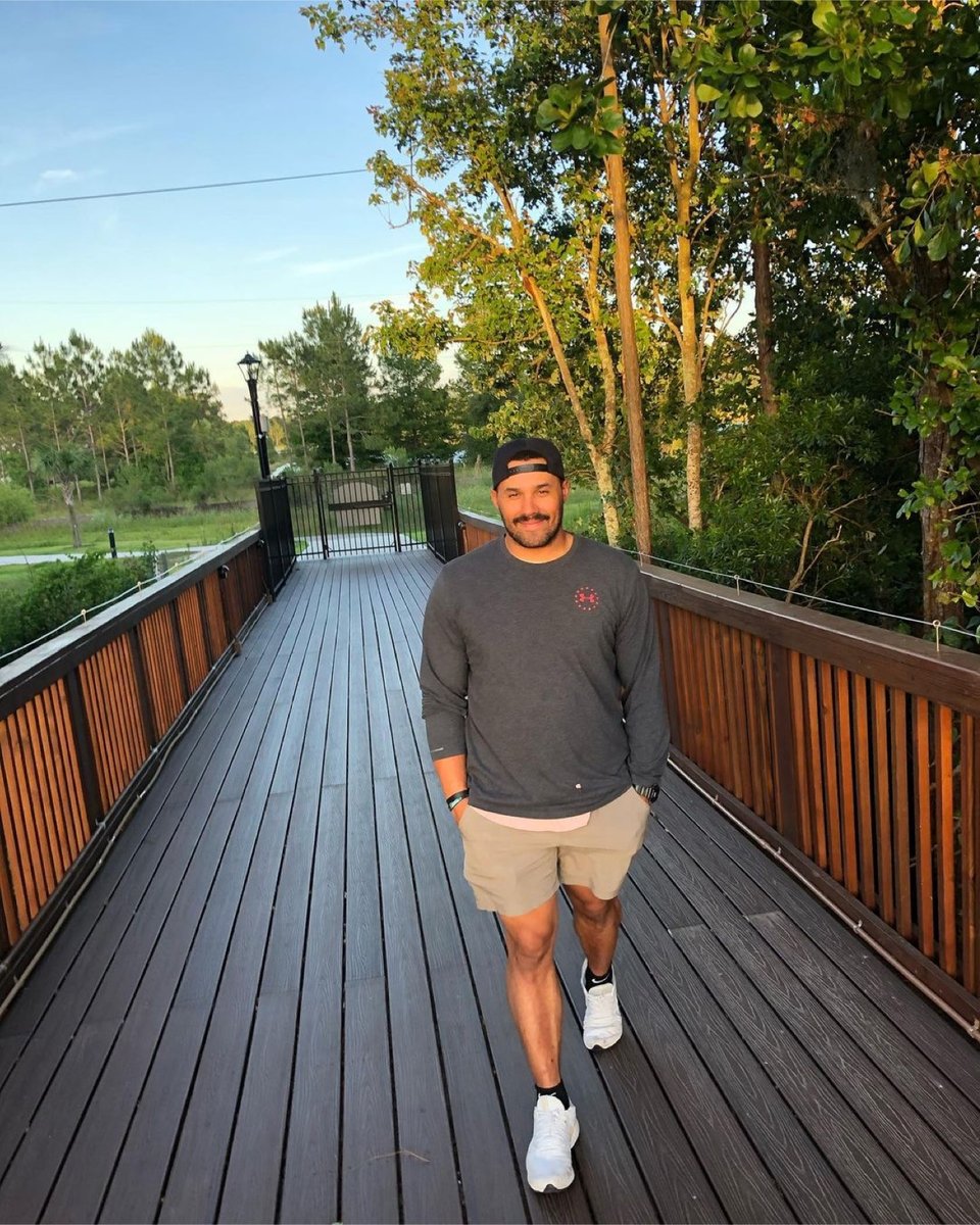 refuge, partner, friends, coach, walking down bridge
