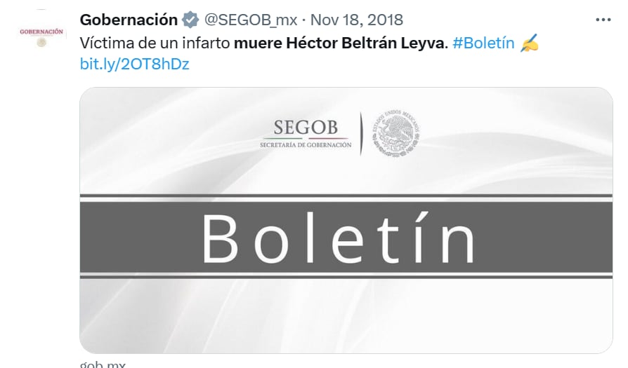 Autopsia Héctor Beltrán Leyva
