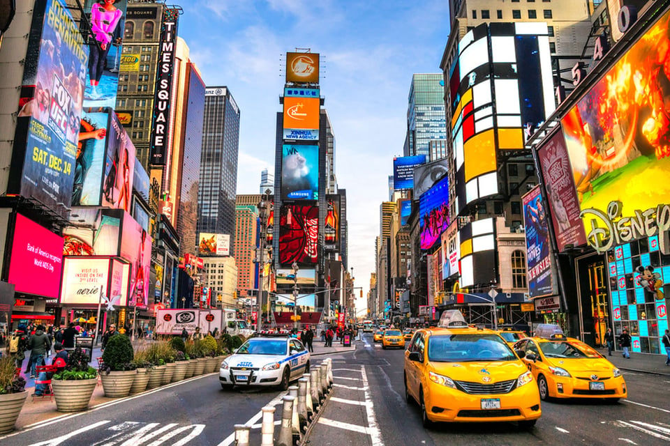 Nueva York, Times Square, destinos, escapadas, Labor Day