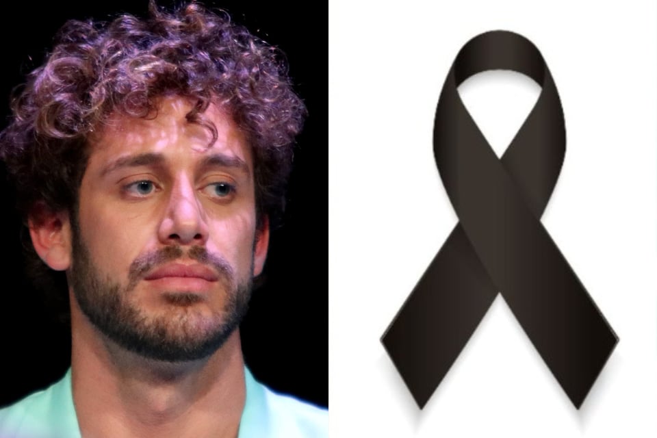 Lambda García se viste de luto y llora por muerte de su abuela