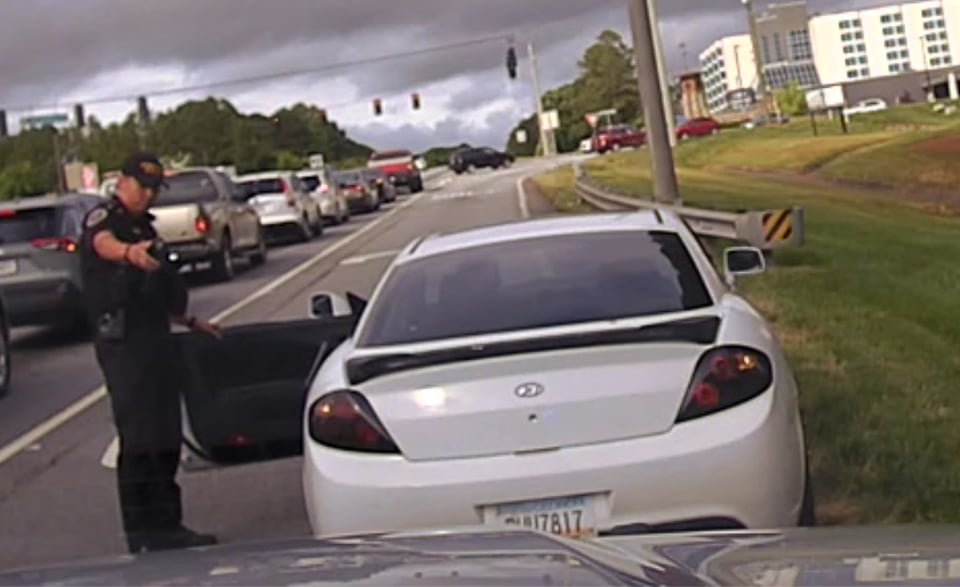 Chronicle they arrest Guatemalan driver: When he has to act, then it's his turn