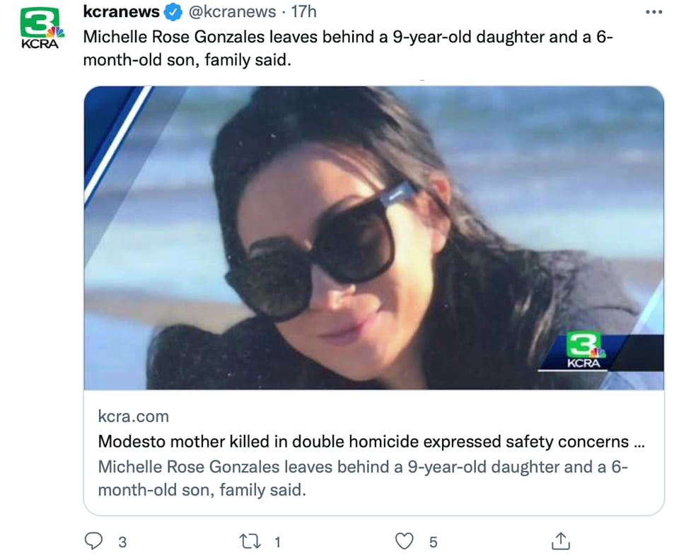 El asesino de Michelle Rose Gonzáles muere tras un intercambio de balazos con los agentes