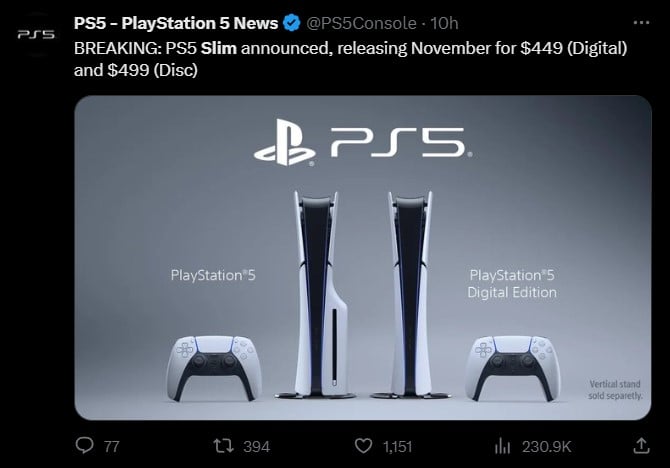 Consola, Playstation, Novedad, tecnología, anuncio