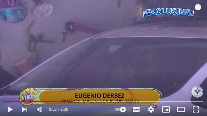 Recuperación de Eugenio Derbez
