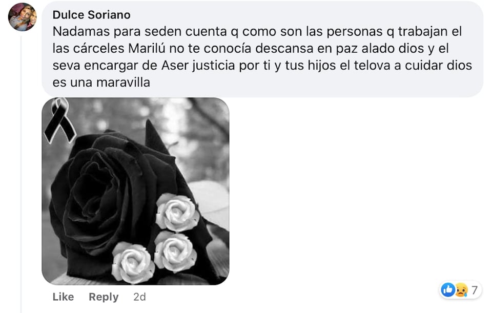 Marilu Ramírez Olmedo, one more victim of weapons