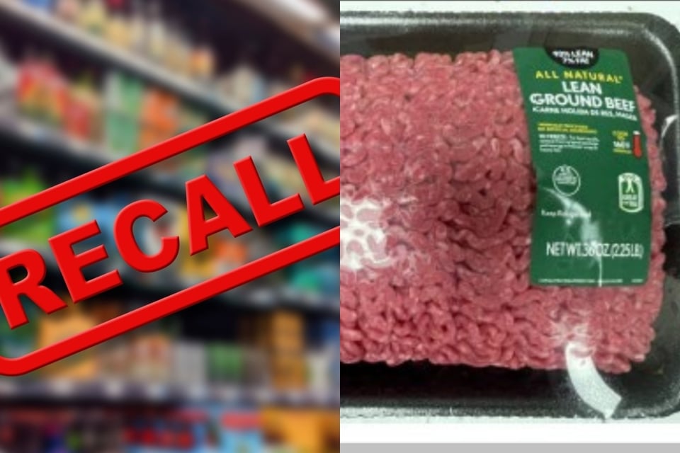 Ground beef sold at Walmart is recalled due to possible E. coli contamination