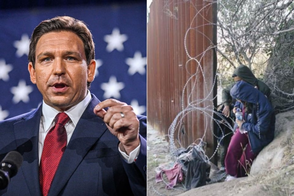 Florida immigration laws, texas sb 4, ron desantis