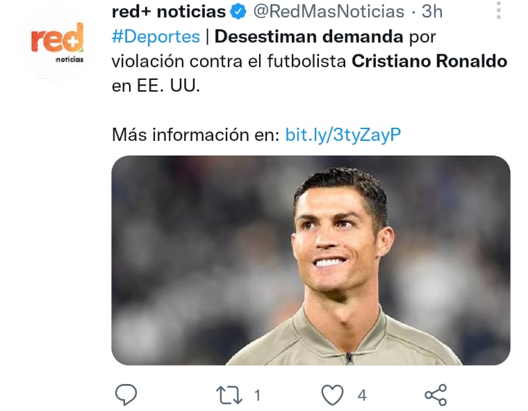 Cristiano Ronaldo demanda