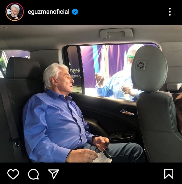 Enrique Guzmán positivo Covid