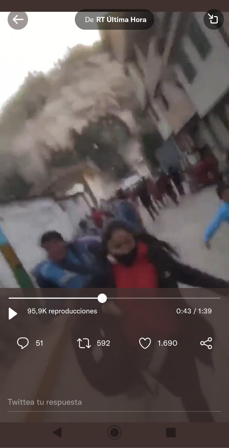 Deslizamiento de cerro Perú