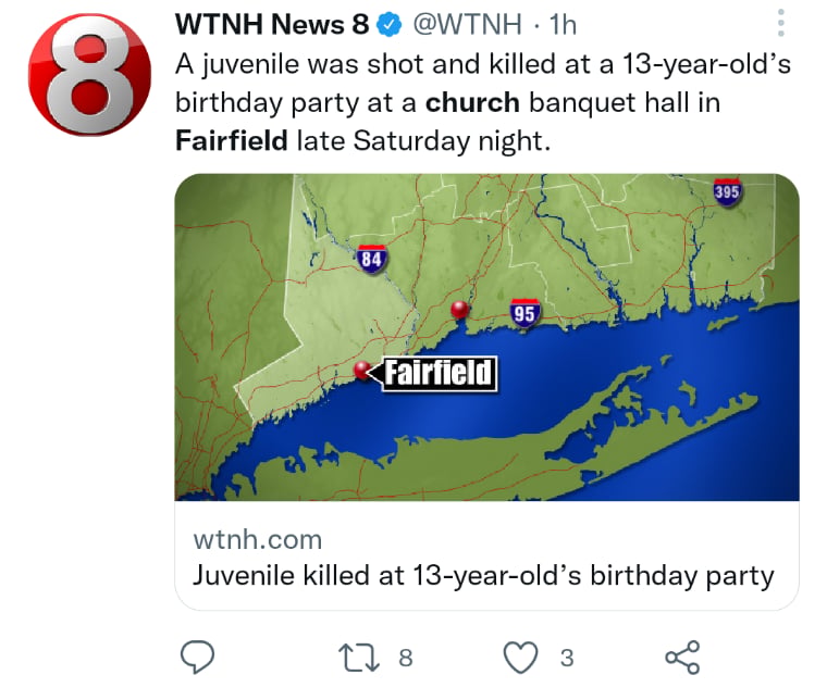 Tiroteo Fairfield Connecticut EEUU