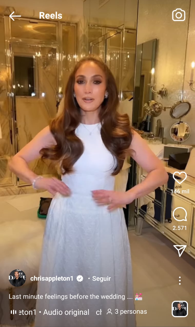 Vestido de novia JLo