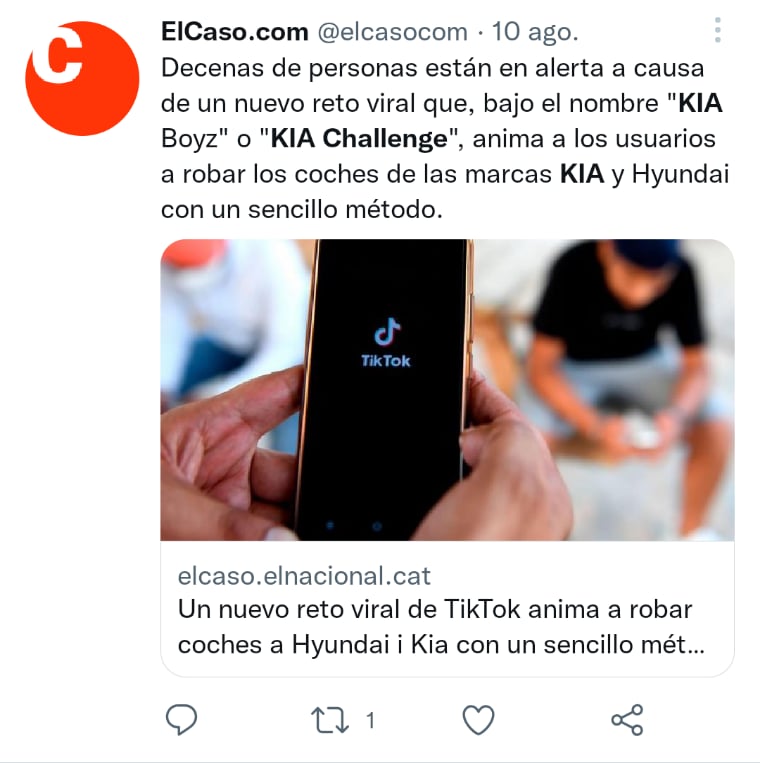 KIA Challenge Tik Tok