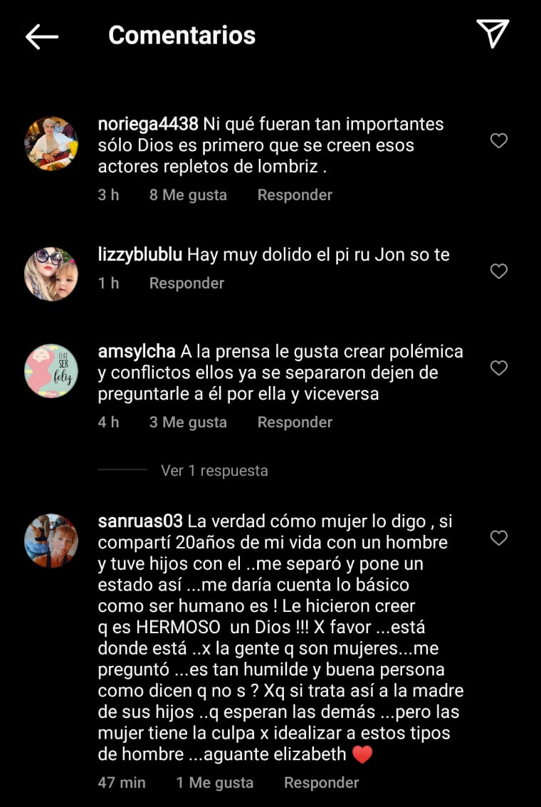 Así fue como usuarios internautas reaccionaron a la postura del galán de telenovelas