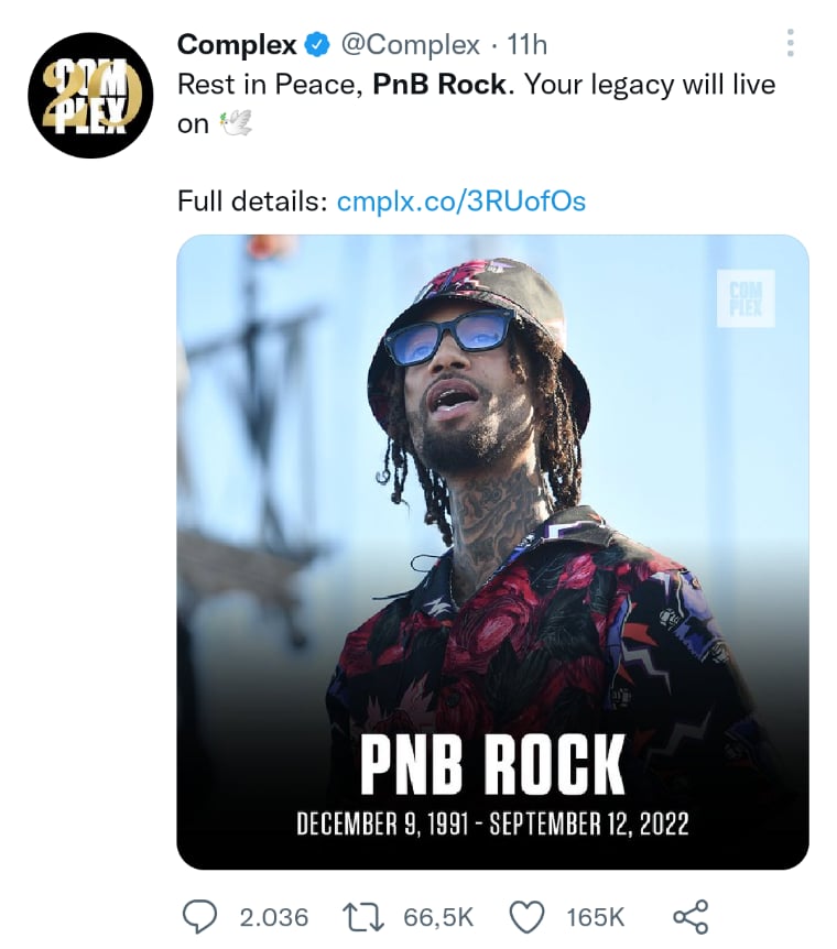 Kill PnB Rock Restaurant