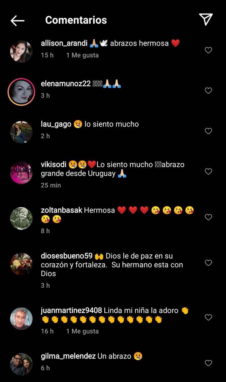 Sus fieles seguidores se unen a las condolencias