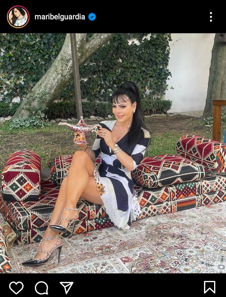 Maribel Guardia está luto