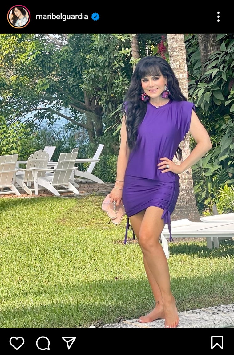 Maribel Guardia está luto