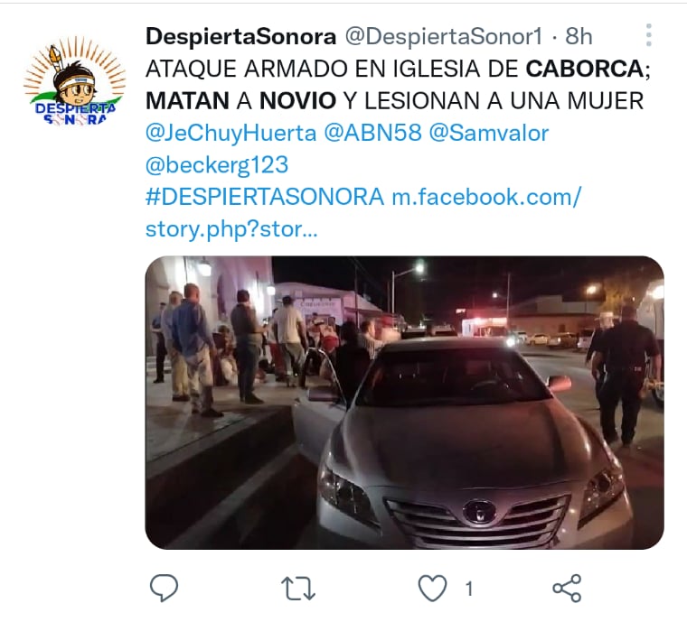 Matan novio a balazos