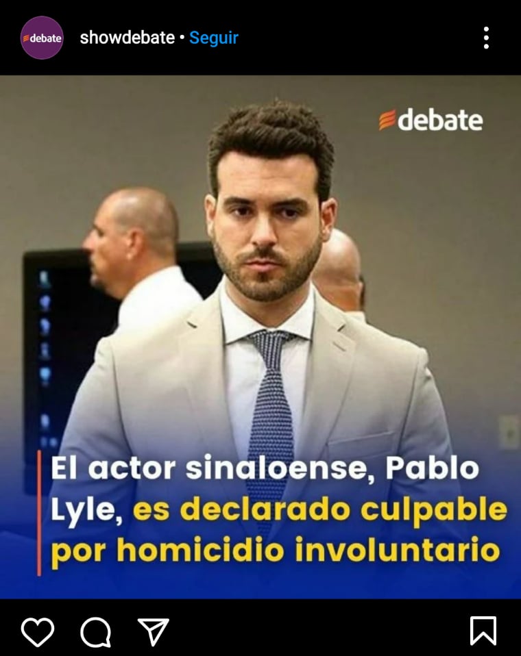 Sentencia de Pablo Lyle