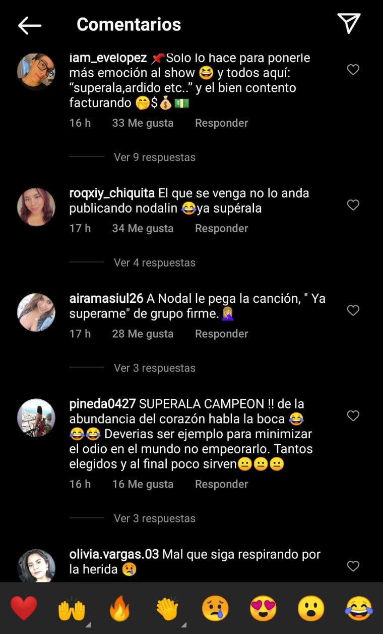 Tachan de dolido al cantante