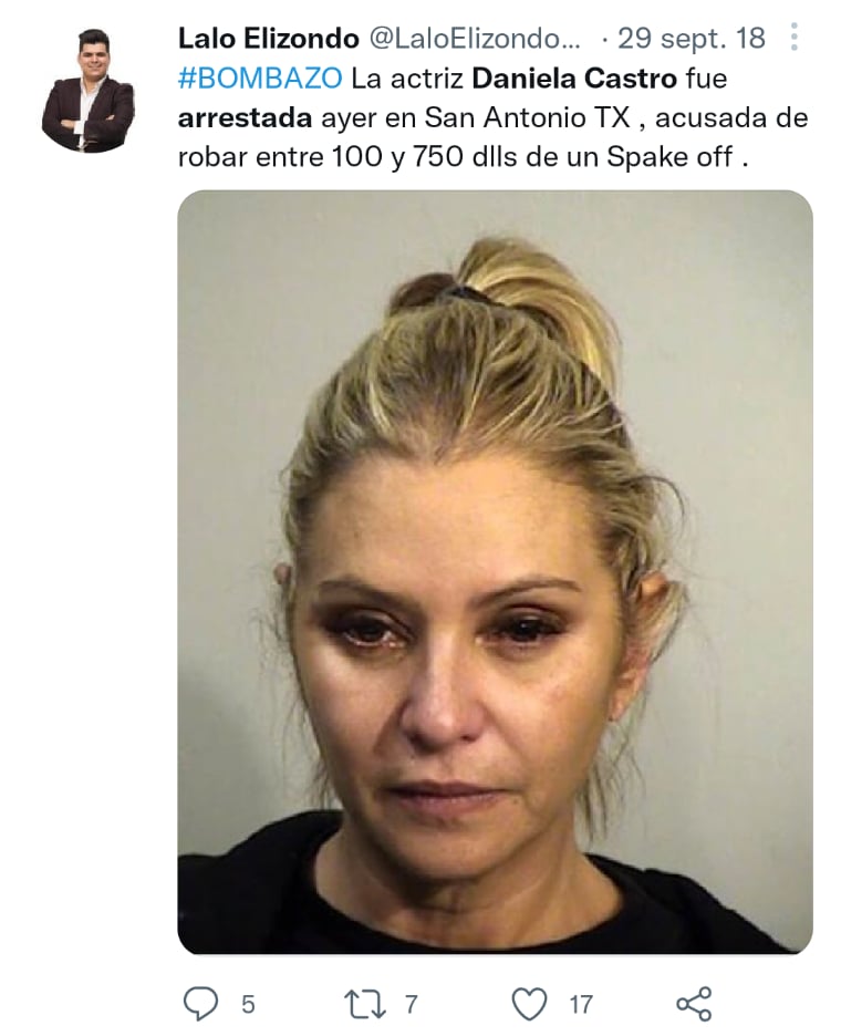Daniela Castro vuelve tienda
