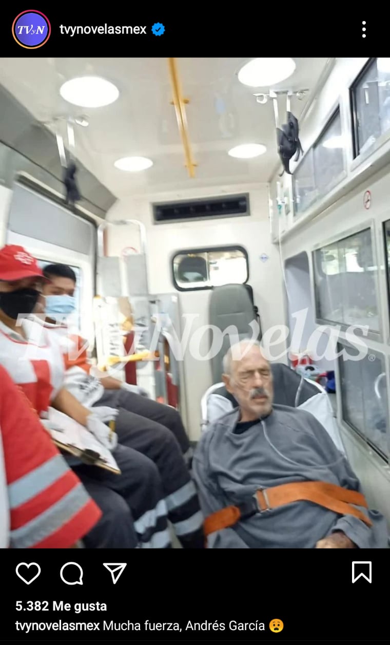 Alarma salud Andrés García