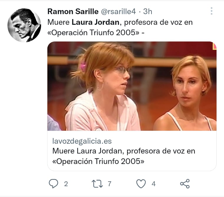Muere profesora Laura Jordán