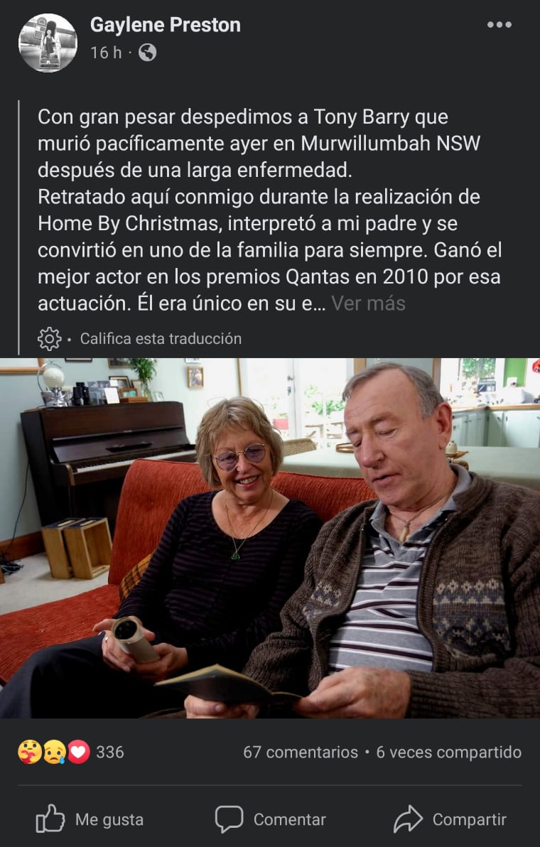 El veterano actor fue diagnosticado con melanoma, un tipo de cáncer en la piel