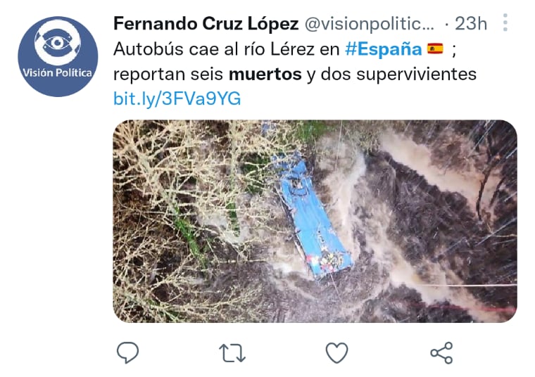 Caída autobús deja muertos