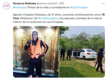 Comedian Teco dies
