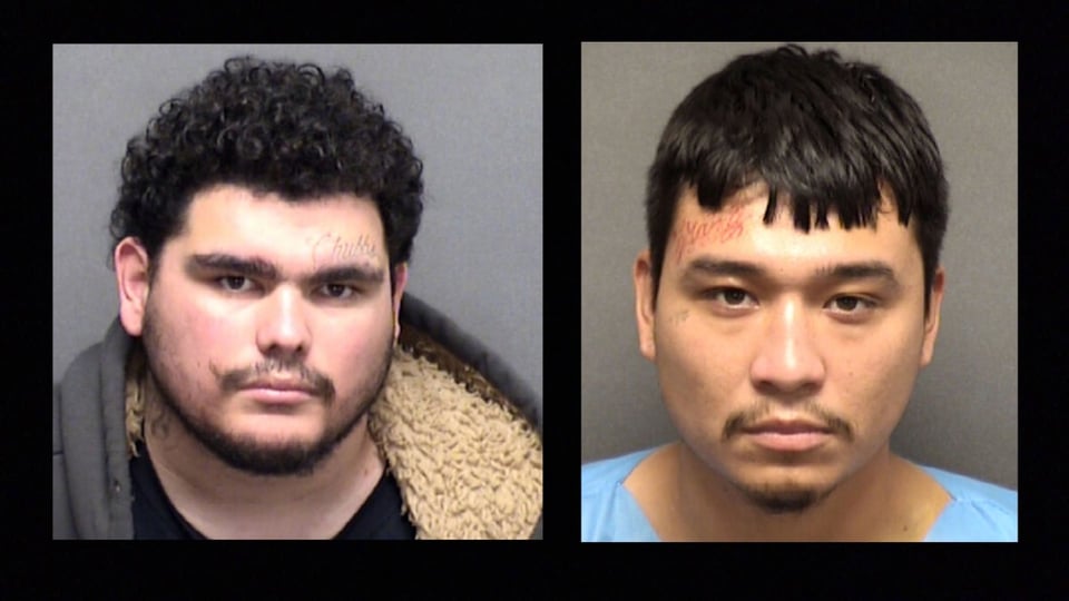 John Bishop Torres and Juan Antonio Reyes were arrested and charged with the shooting deaths of two people in Texas.