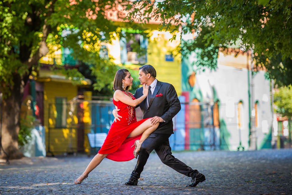 Buenos Aires, Argentina, Tango, bailarines, calle.
