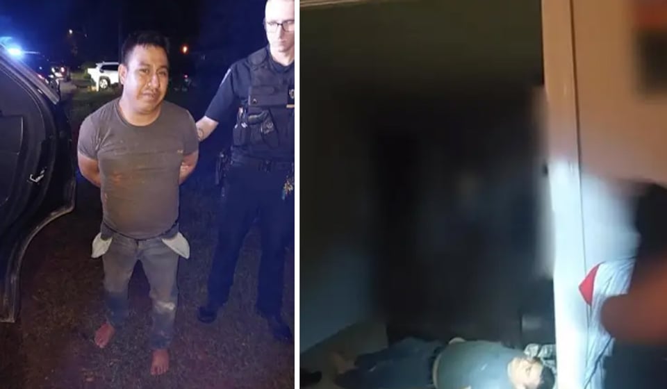 Hombre roba casa, se embriga, se queda dormido y es arrestado por los dueños armados