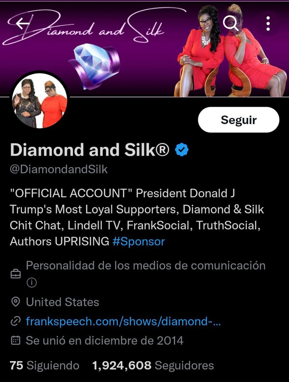 Muere Diamond de 'Diamond and Silk'