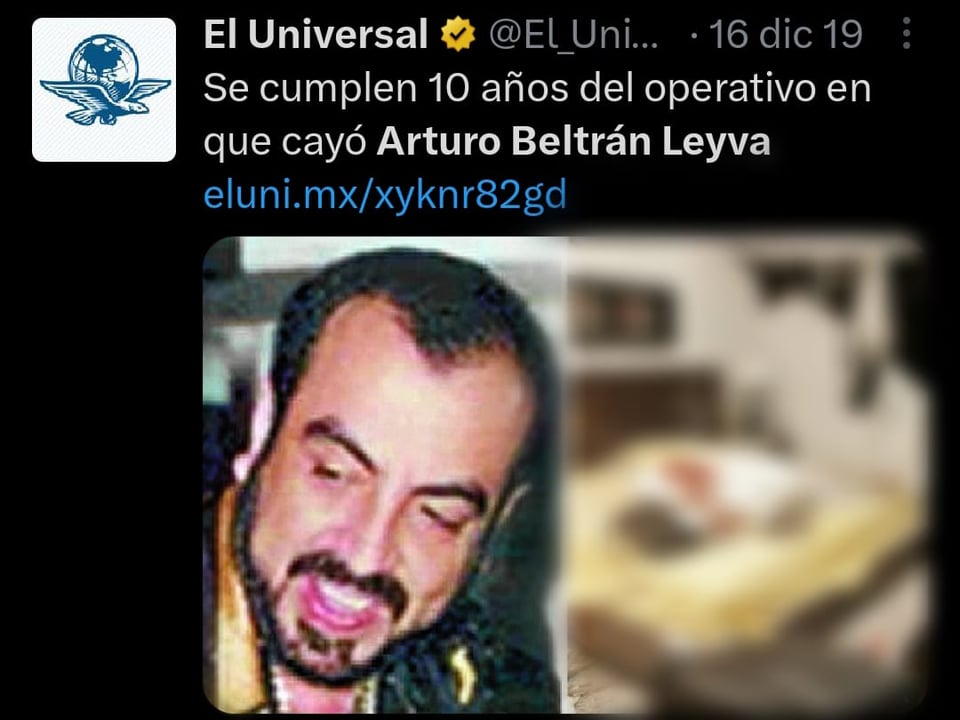 Revelan como murió Arturo Beltrán Leyva y las condiciones en las que fue encontrado