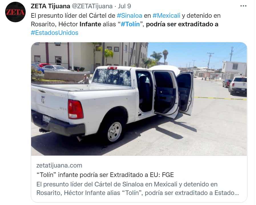 Tolín extraditado Estados Unidos