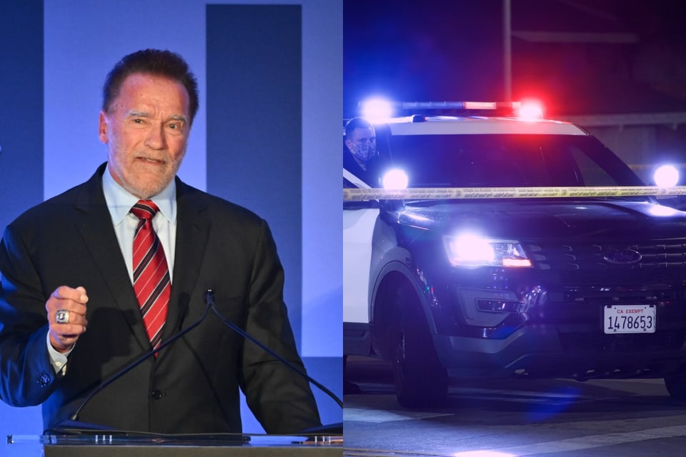 Detienen a Arnold Schwarzenegger en aeropuerto