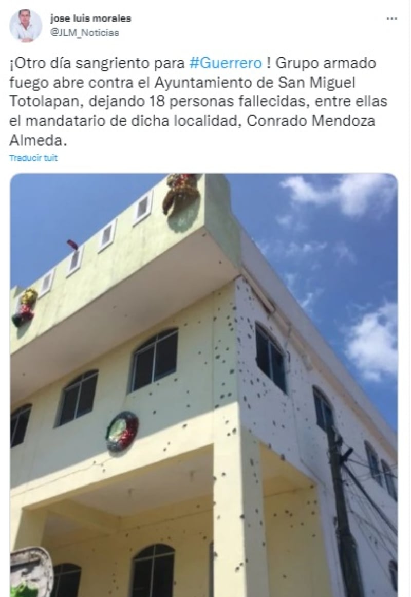 Terrible images of the brutal attack