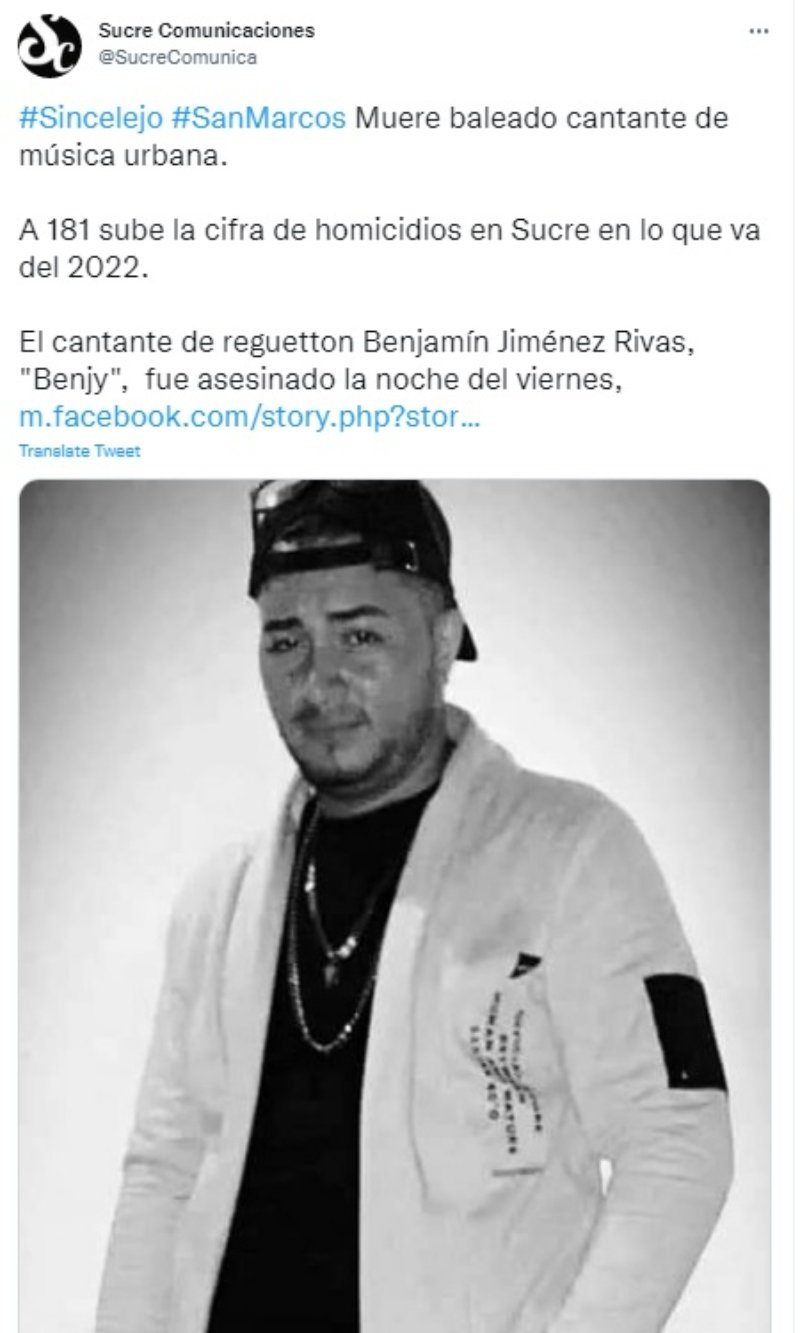 Recibió balazo en la cabeza