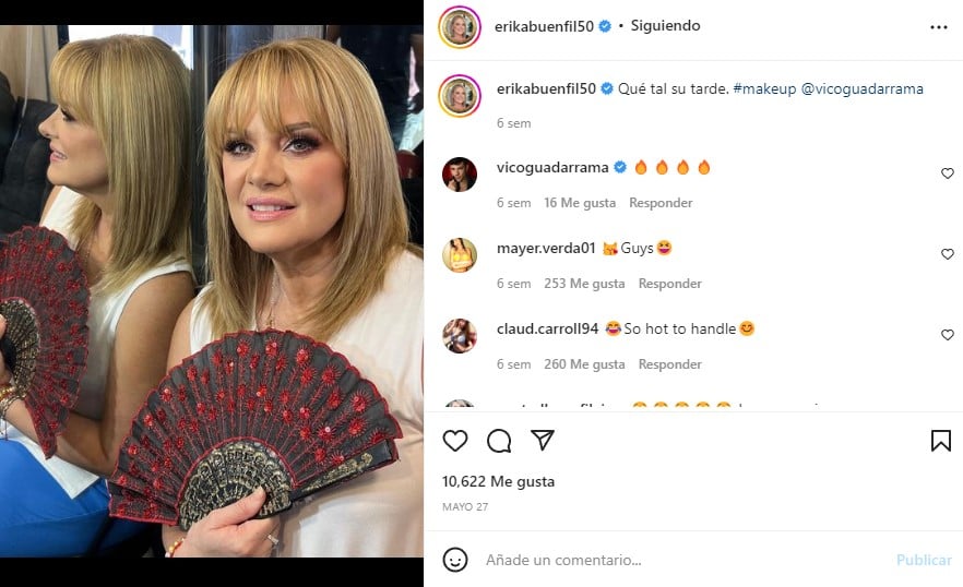 Erika Buenfil recuerda muerte