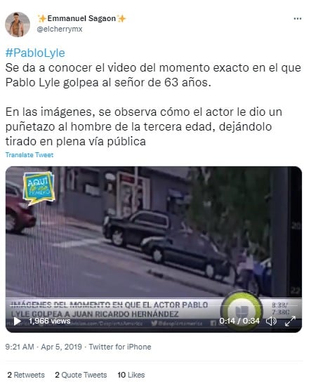 filtran el video del momento en que atacó al hombre cubano