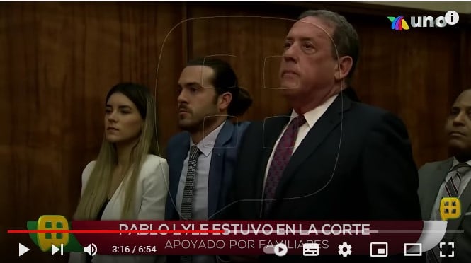 Pruebas contra Pablo Lyle