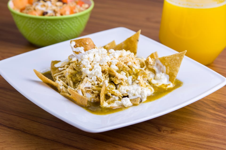 chilaquiles, salsa, tortillas, México, MundoNOW