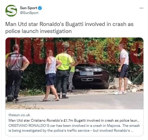 Un guardaespaldas conducía el superauto