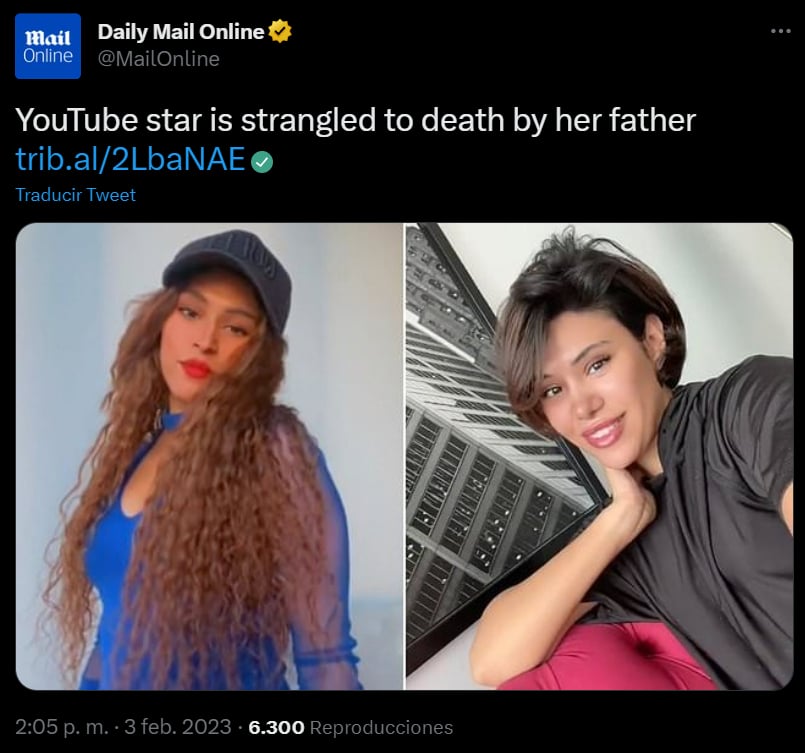 Youtuber Tiba al-Ali was strangled to death by her father