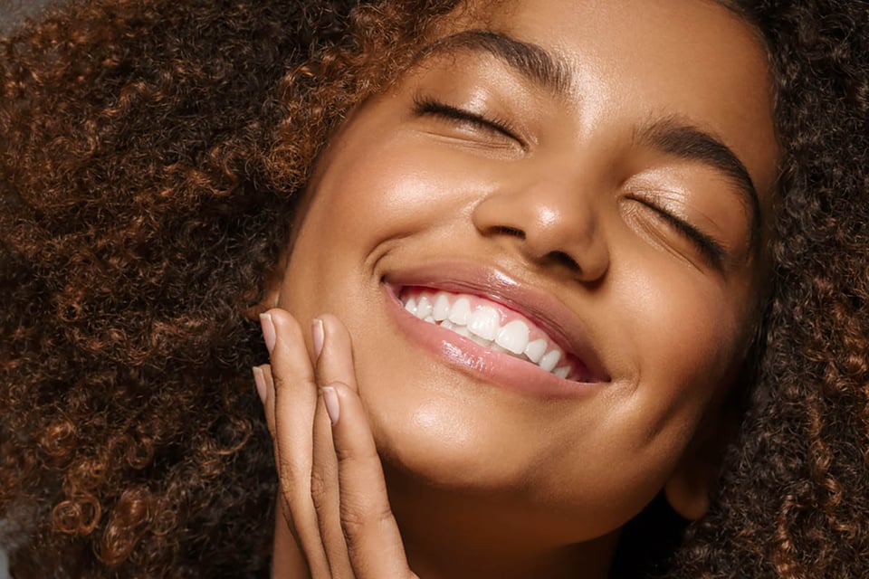 exfoliación, sonrisa, mujer, suavidad, MundoNOW