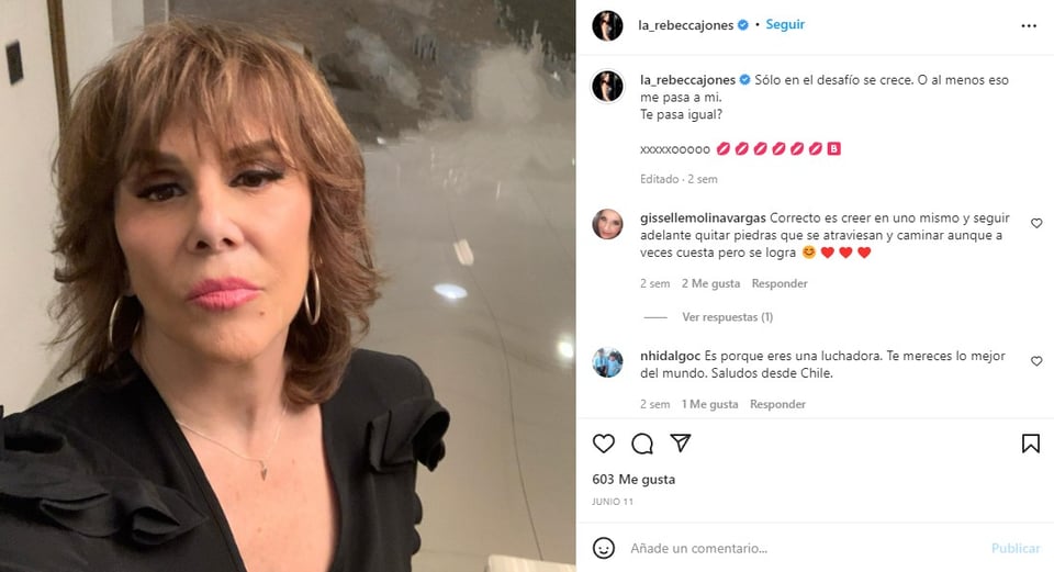 Rebecca Jones recaída cáncer